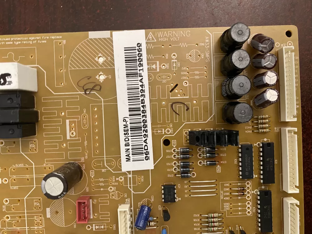 Samsung AP5620310 DA92-00384B PS4168056 DA9200384B Refrigerator Control Board