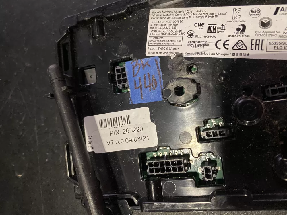 Alliance 205220 204890 Wireless Network Control AZ25156 | BK440