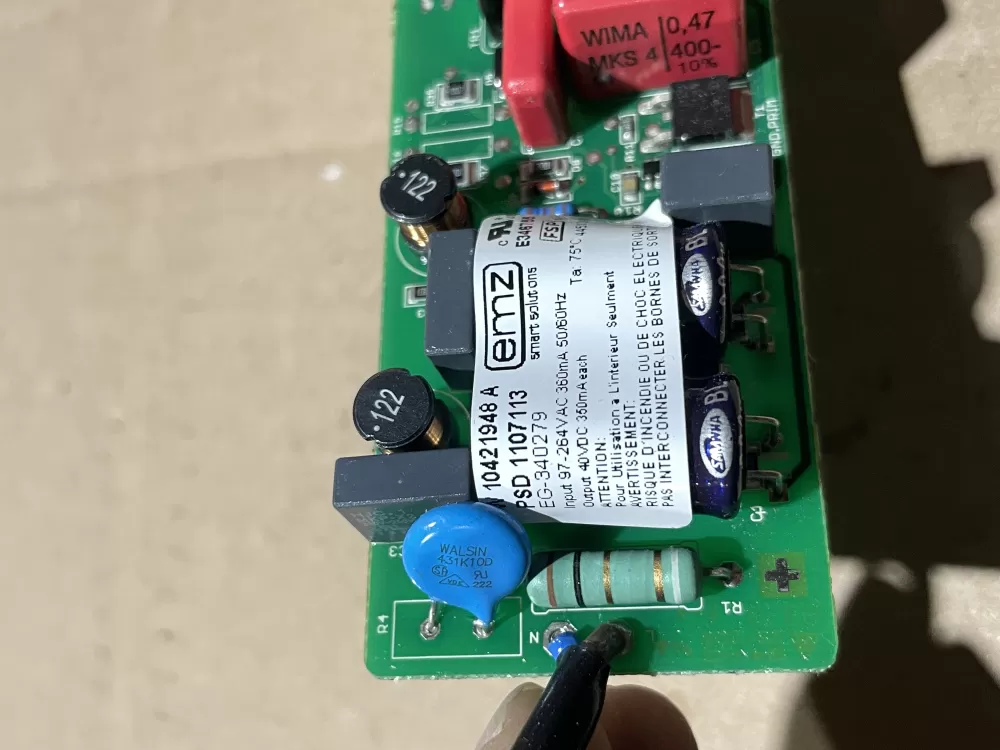 Whirlpool W10306786 Refrigerator LED Inverter Board Box AZ66328 | Wm660