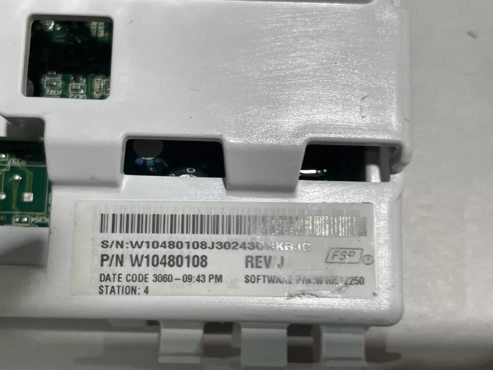 Whirlpool W10405852 W10445271 W10480108 Washer Control Board AZ143304 | Wm2410