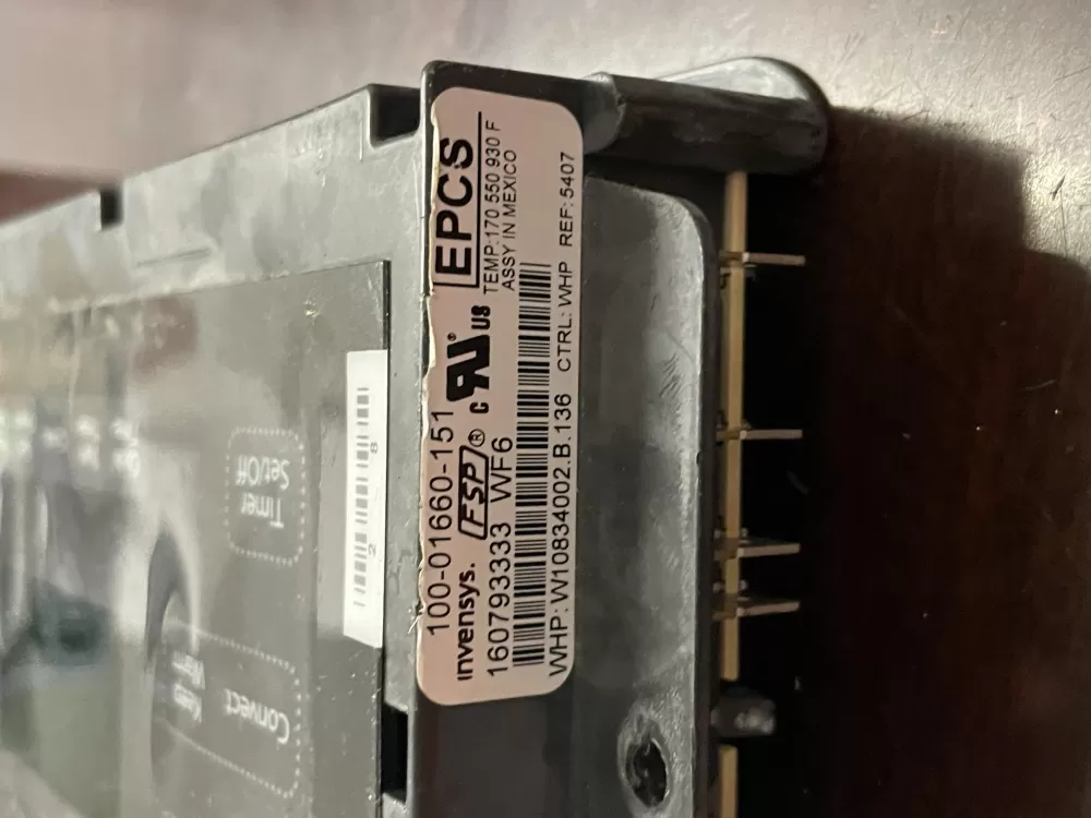100 01660 151 Stove Control Board Main Panel AZ54492 | Wm1961