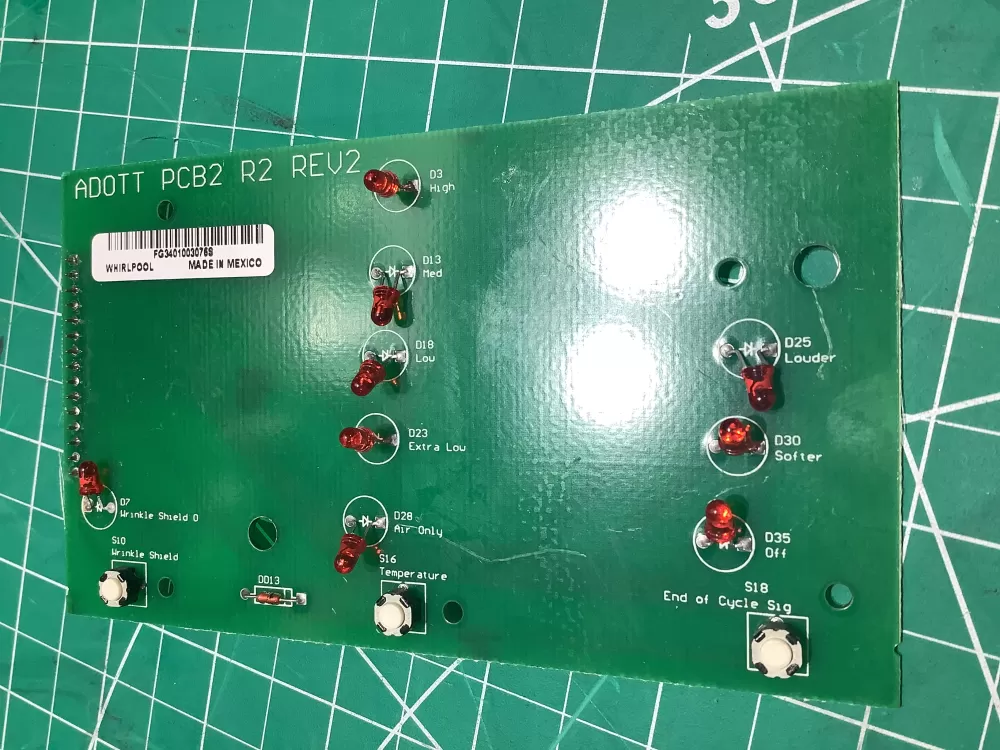 Whirlpool 8559431 Dryer Control Board AZ165808 | AR2545