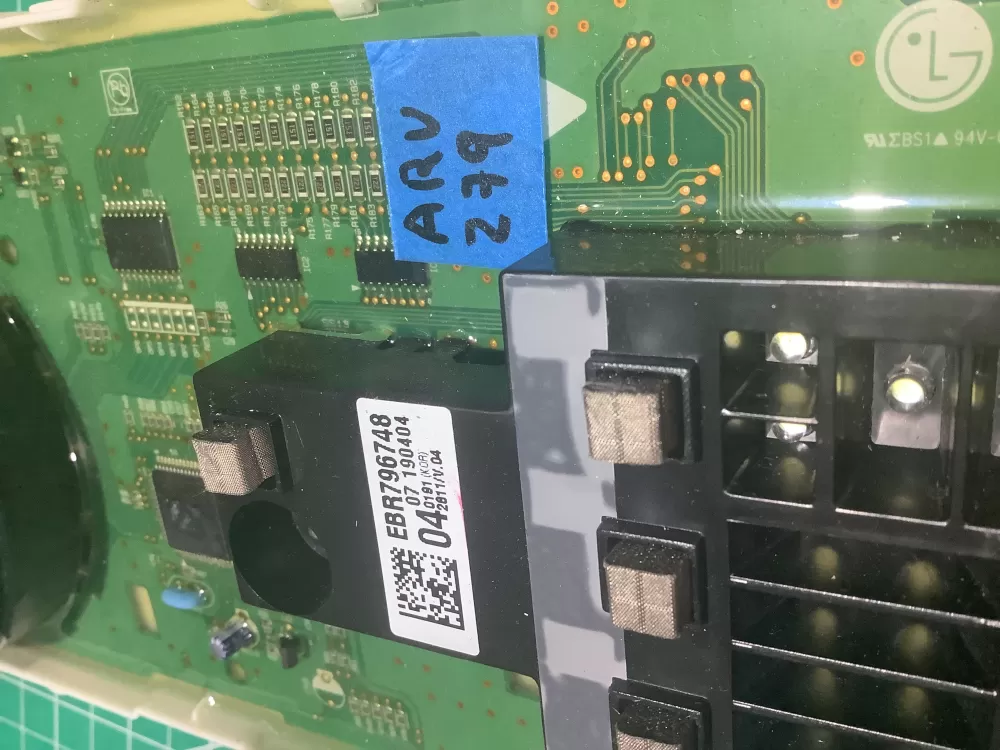 LG EBR79674804 Washer Control Board Display AZ176337 | ARV279
