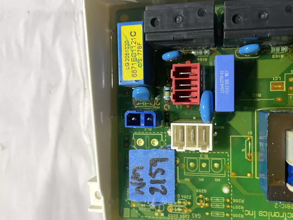 LG 6871EC1121C Dryer Control Board AZ117270 | Wm2159