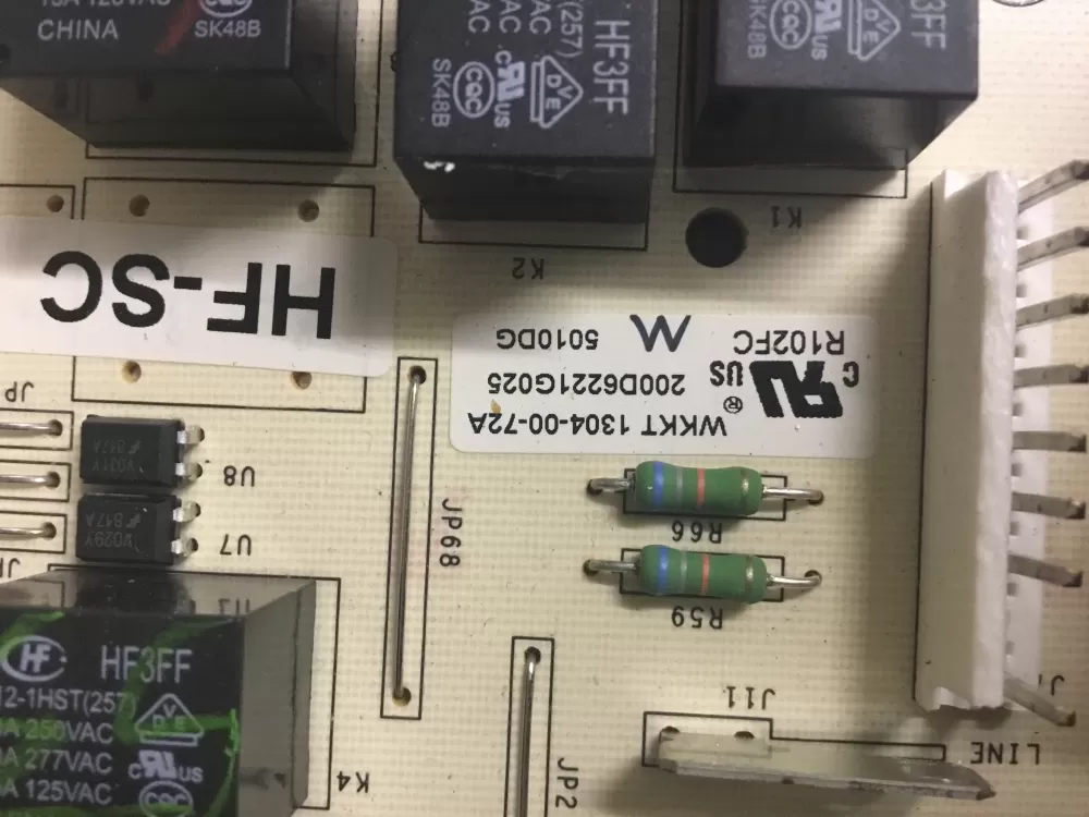 GE WR55X11072 Refrigerator Control Board AZ18392 | NR45