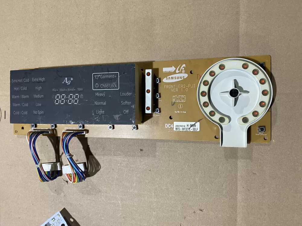 Samsung  LG  Maytag MFS-WF206L-S0  MFS-WF318A-T0  DC41-00052A  DC41-00066A  MFS-WF327L-T0  DC92-00124A Washer Control Board