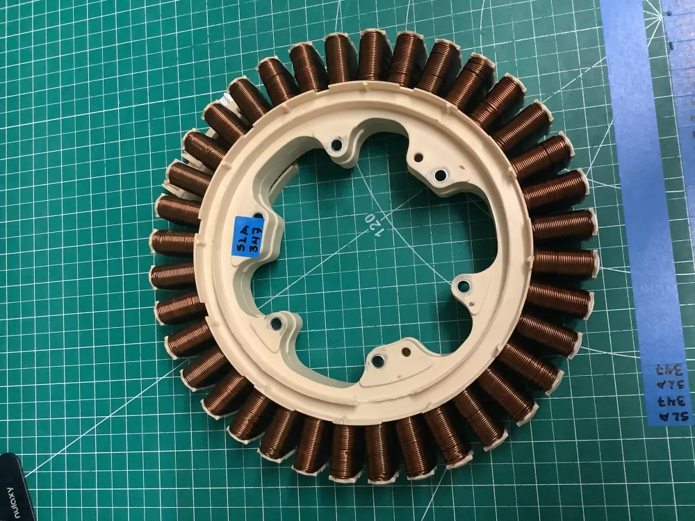 Samsung DC31 00097A Washer Stator Assembly AZ211891 | SLA347