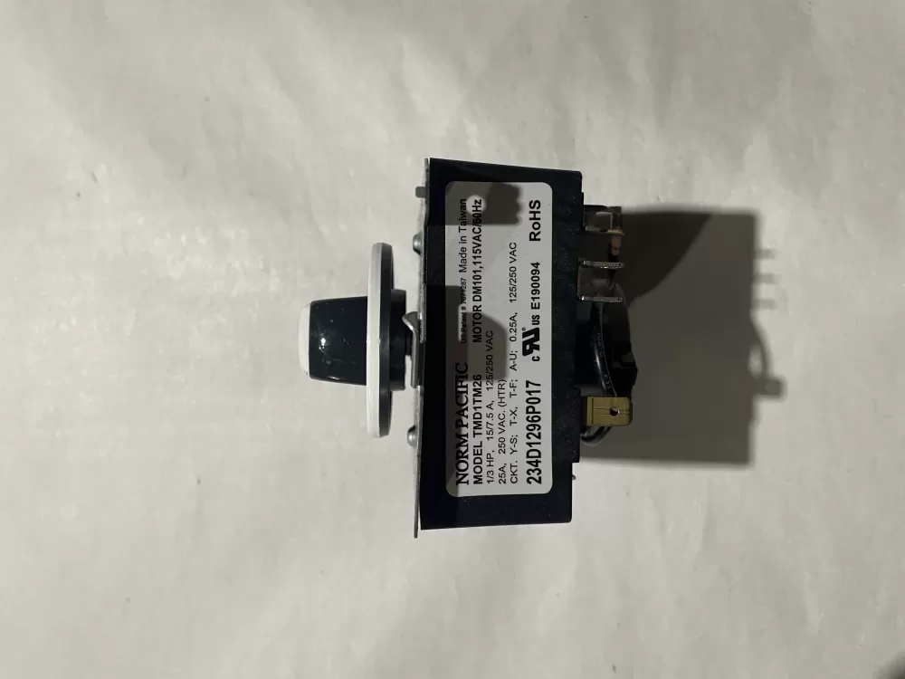 Kenmore  General Electric WE4M521 WE04X22654 PS11721520 234D1296P017 Dryer Timer