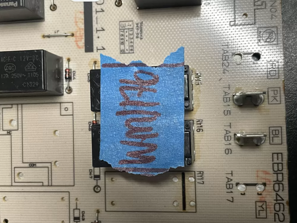 LG EBR64624501 EBR64624601 Range Control Board Relay Power AZ12837 | 1176