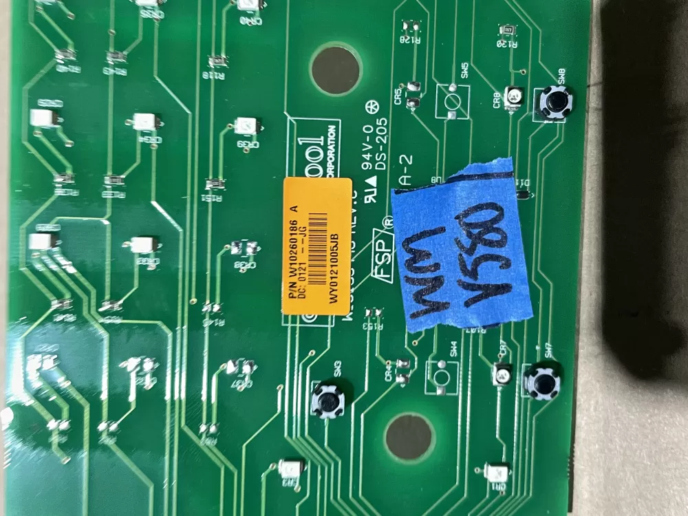 Whirlpool Maytag W10260186 W10258434 Washer Control Board AZ77935 | Wmv580
