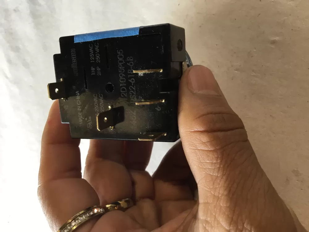 GE RS22-61B-6B Dryer Heat Selector Switch