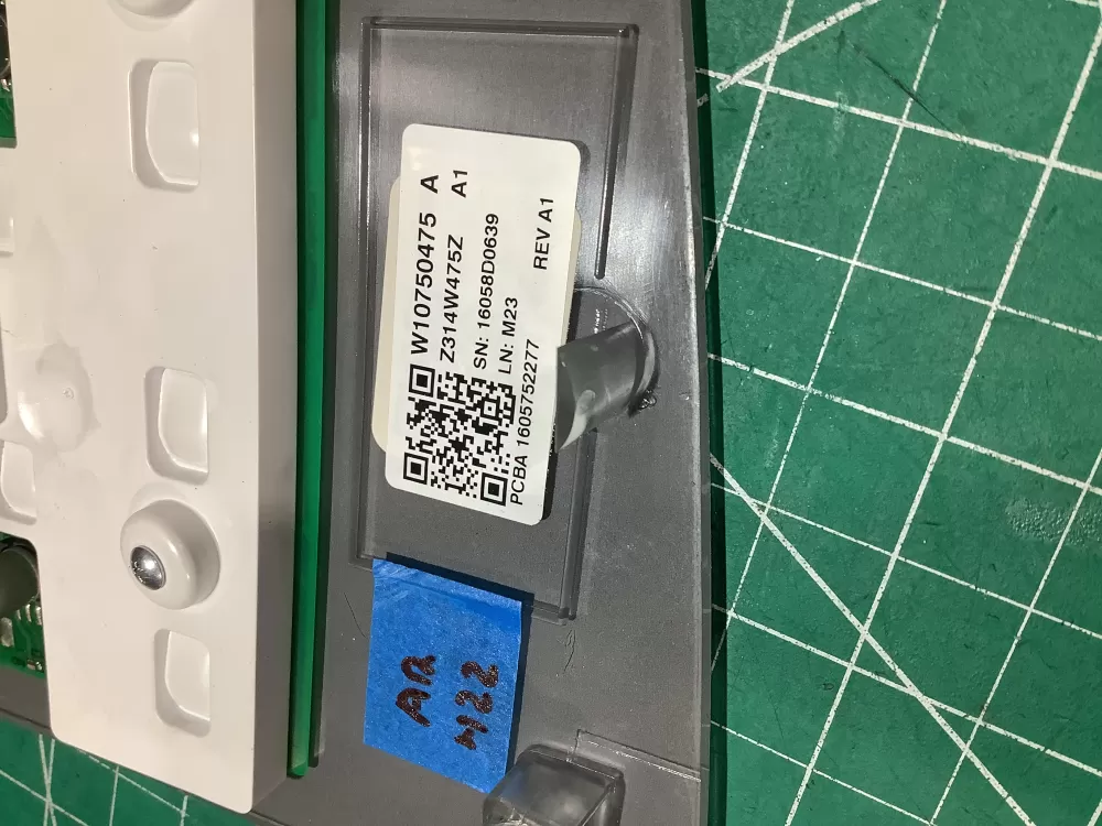 Whirlpool AP6024018 W10433082 W10750475 Washer Control Panel AZ185509 | ARV422