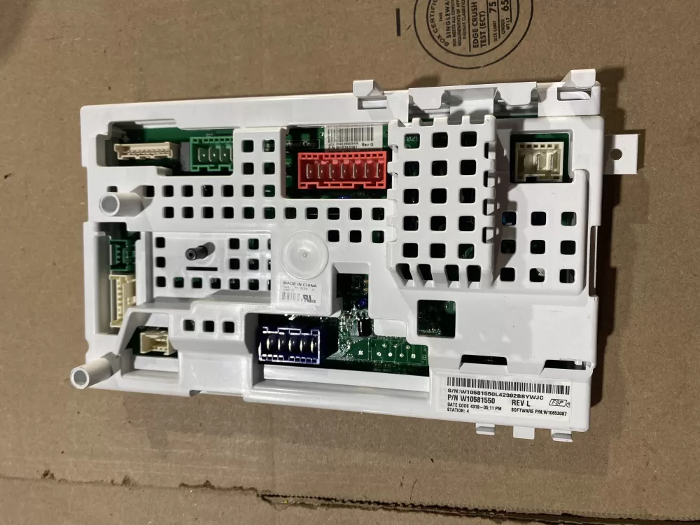 Whirlpool W10581550 Washer Control Board AZ88355 | BK758