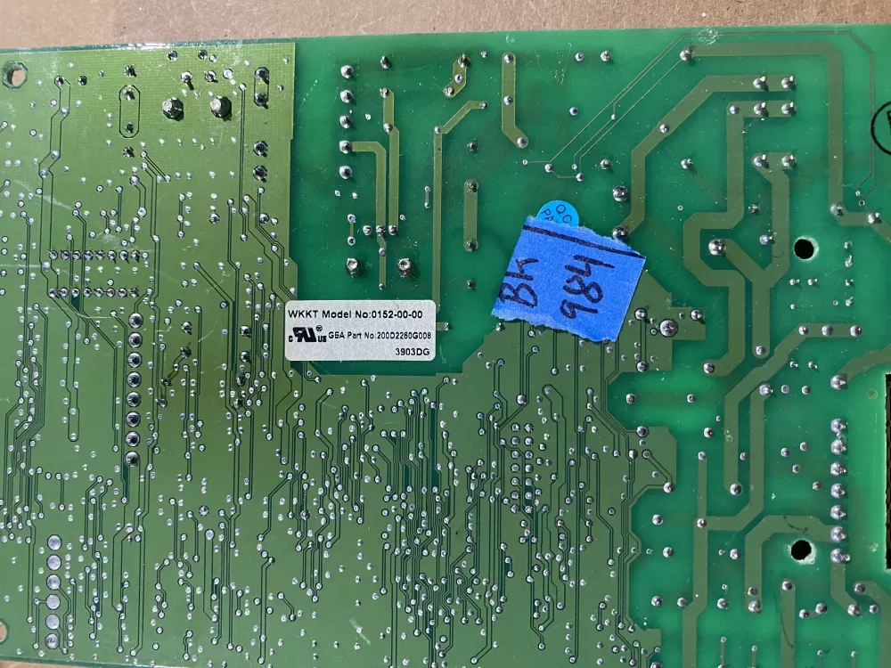 GE 200D2260G008 PD00074367 AP7188100 Refrigerator Control Board AZ85276 | BK984