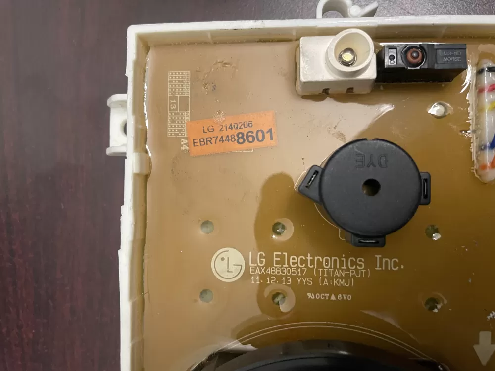 LG EBR74488601 Washer Control Board AZ101086 | KMV194