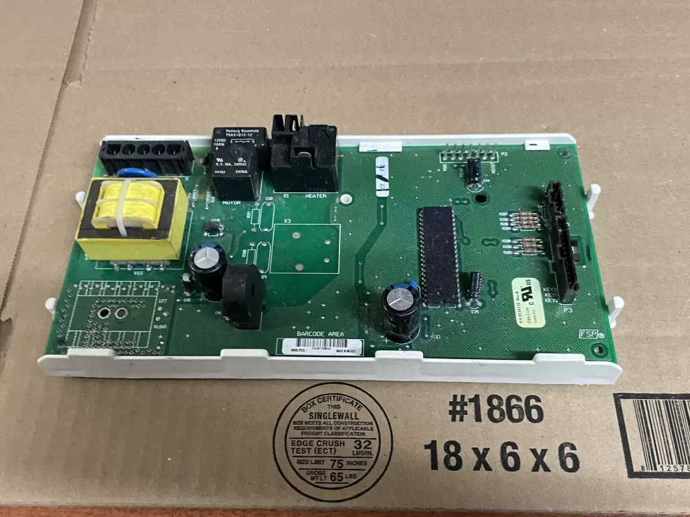 Whirlpool Maytag Kenmore WP8546219 AP6013143 8546219 1060737 3978889 3978917 3978918 3978918R 3980062 3980062R 661653 8546219EXCR 8546219R 8557308 8557308R PS11746365 FGWPL502W7J Dryer Control Board