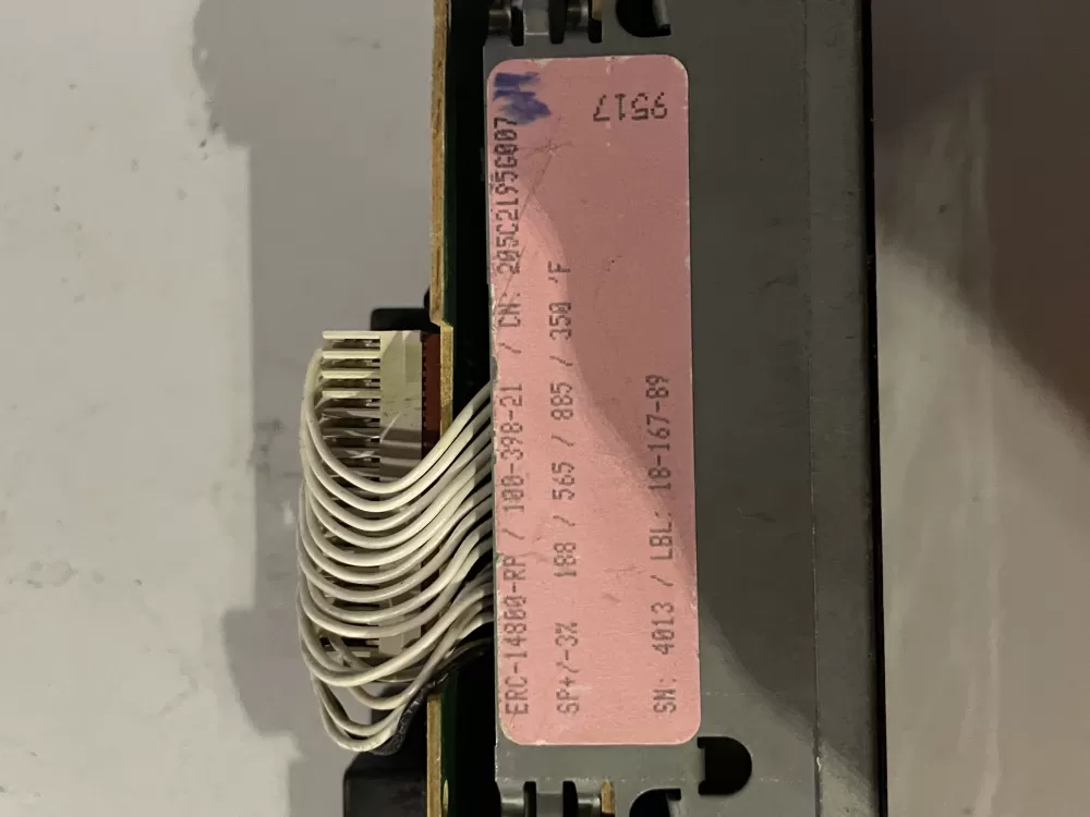 GE Oven Control Board - ERC-14000-RP100-398-21 WB27X5556 AZ33843 | Wmv363
