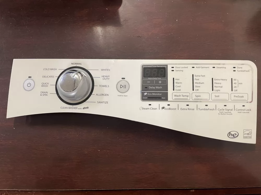 KitchenAid Roper Estate W10391531 Washer Control Board Panel AZ51606 | KMV543