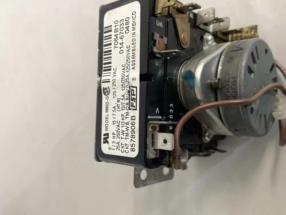 Whirlpool 8578906B PD00006074 WP8578906 8578906 Dryer Timer AZ213682 | Wm1428