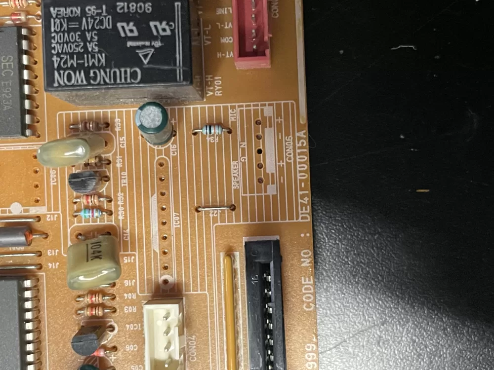 Samsung DE41 00015A Microwave Control Board AZ23621 | WM971