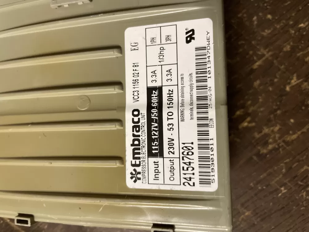 Frigidaire 241547601 Inverter Control Board  AZ56744 | Wm2017