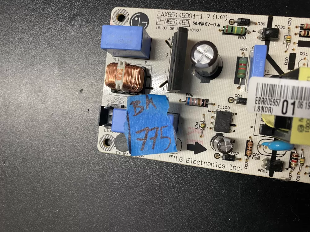 LG EBR80595701 Range Oven Control Board AZ23718 | BK775