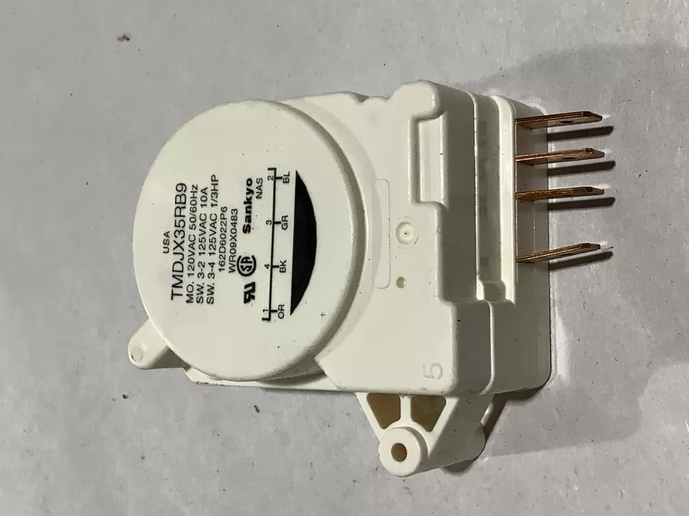  TMDJX35RB9 Tmdjx35rb9 Wr09x0483  Sankyo Defrost Timer AZ109741 | Sl45