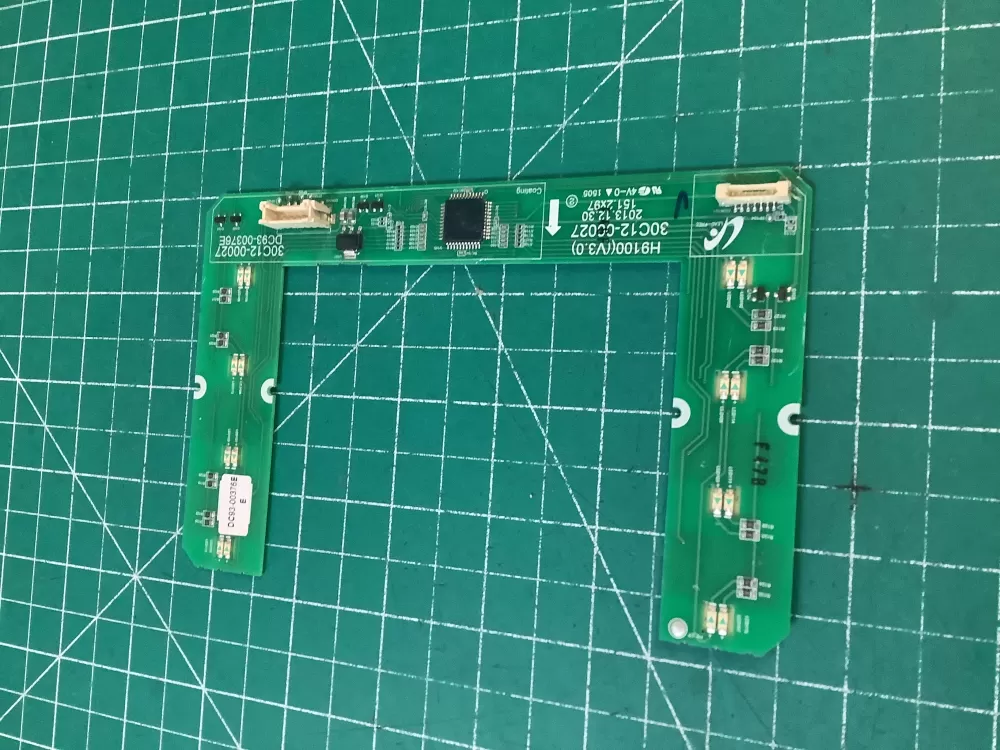 Samsung DC93-00376E Washer UI Display Control Board Panel