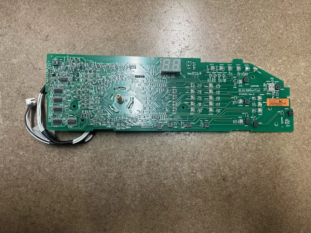 Whirlpool W10051166 Dryer Control Board