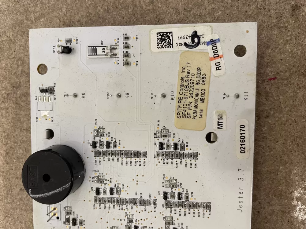 Frigidaire Refrigerator Dispenser Control Board P# B14 AZ58692 | KM2070