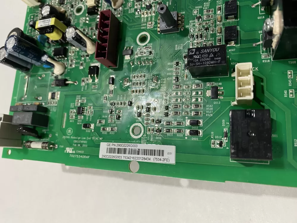 GE WH22X32357 290D2226G003 WH18X28174 Washer Control Board AZ184630 | BK720