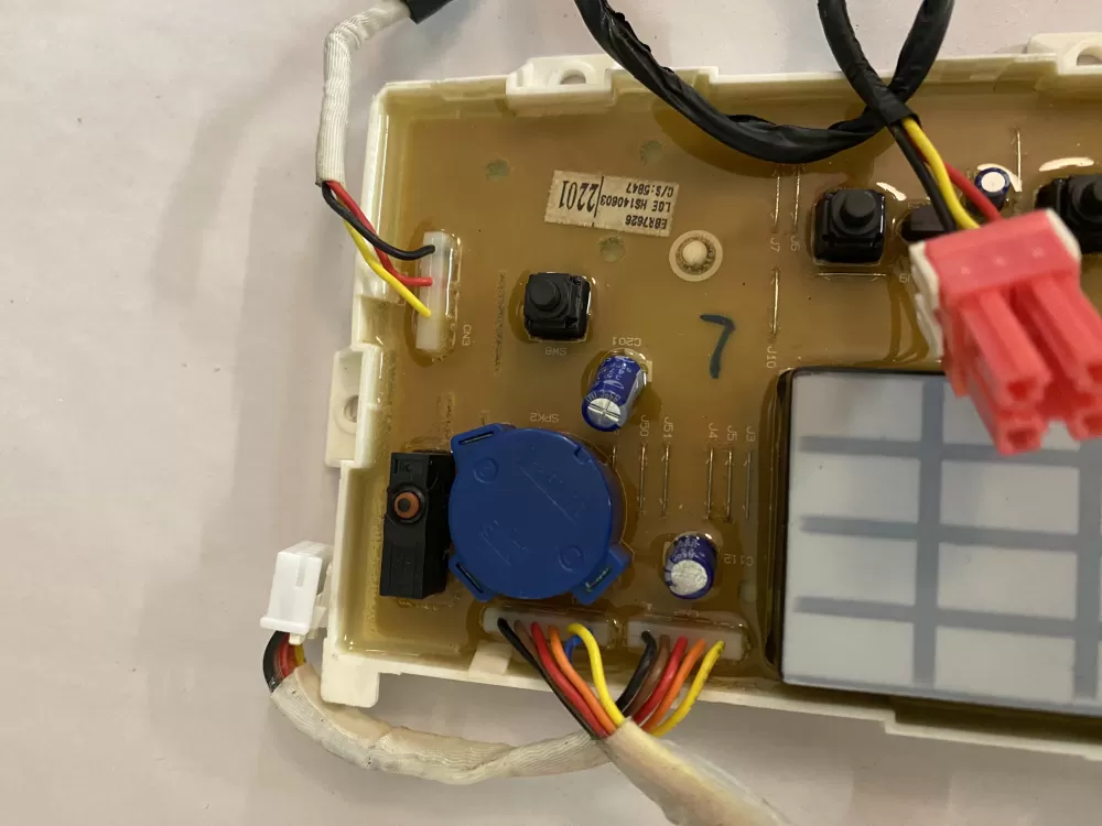 LG EBR76262201 EBR75446006 Washer Control Board AZ111541 | BK789