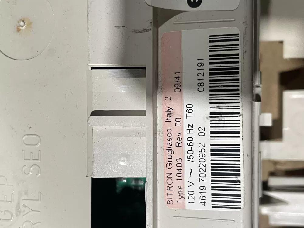 Whirlpool Washer Control Board 8182057 8182220 WP8182664 AZ85579 | Wmv494