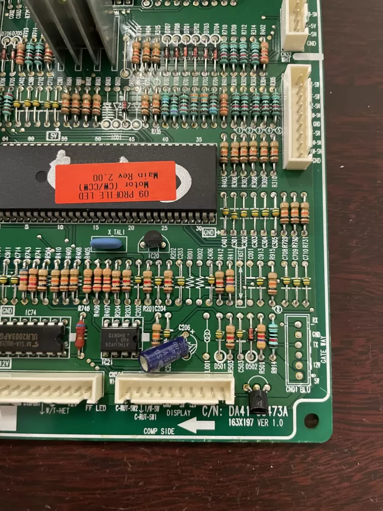 Samsung DA41 00596J Refrigerator Control Board AZ62885 | KM1951