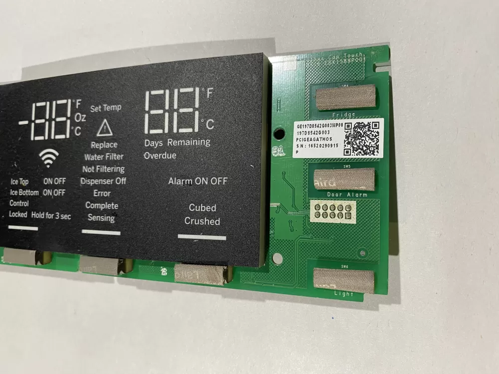 GE 197D8542G003 WR55X41025 Refrigerator Control Board AZ184578 | BK722