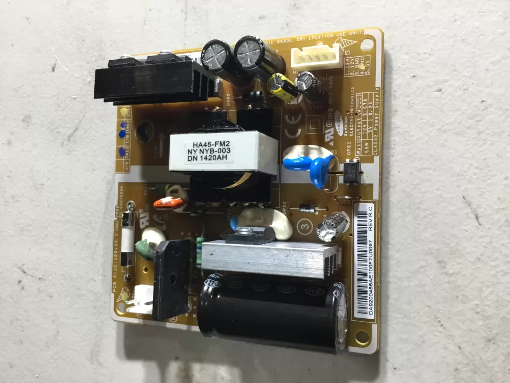 Samsung DA92-00486A  AP5914912  3969960  PS9604083 Refrigerator Control Board