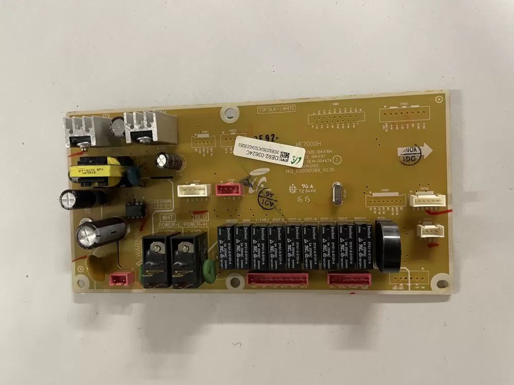 Samsung DE92-03624C Microwave Control Board AZ143868 | KM2404