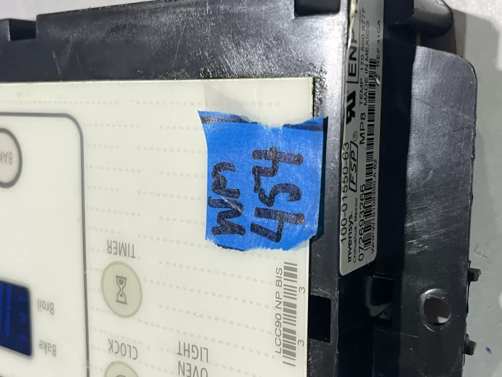 Whirlpool Range Control Board 100-01550-63 AZ179809 | Wm454