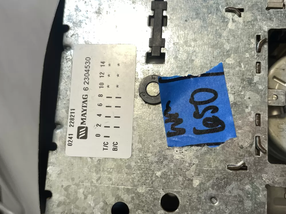 Maytag 6 2304530 Washer Timer AZ194519 | Wm660
