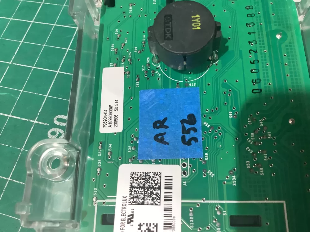 Electrolux A18990903 Dryer Control Board Pcb Assembly AZ191730 | AR556