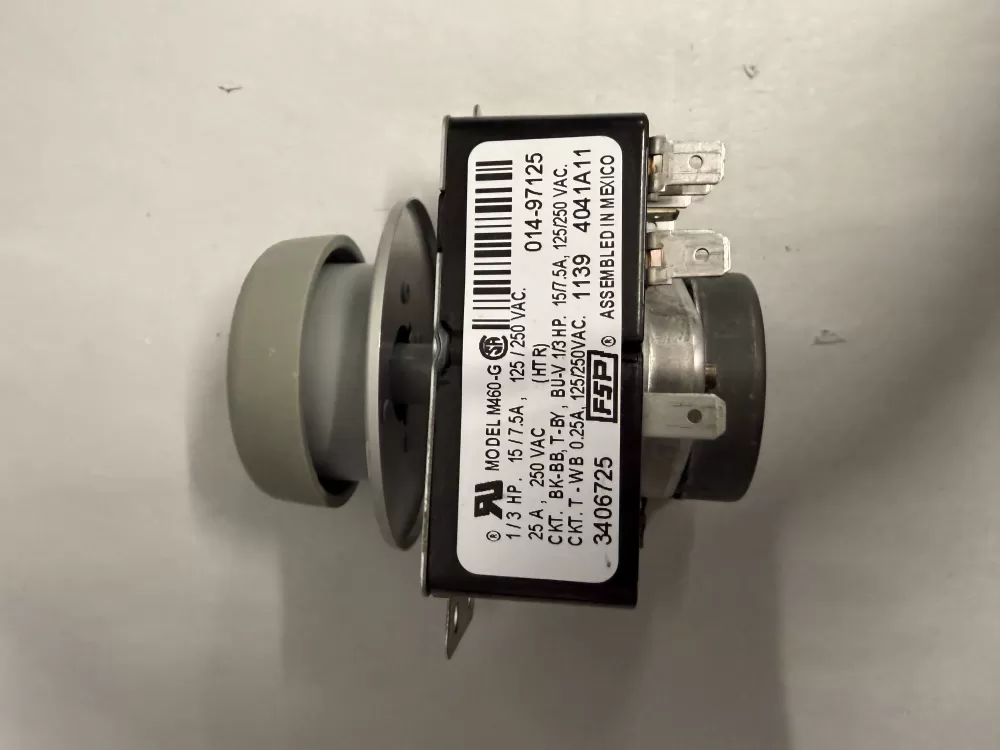 Whirlpool  Maytag  Amana AP6008573 3406725 WP3406725 PS11741713 Dryer Timer