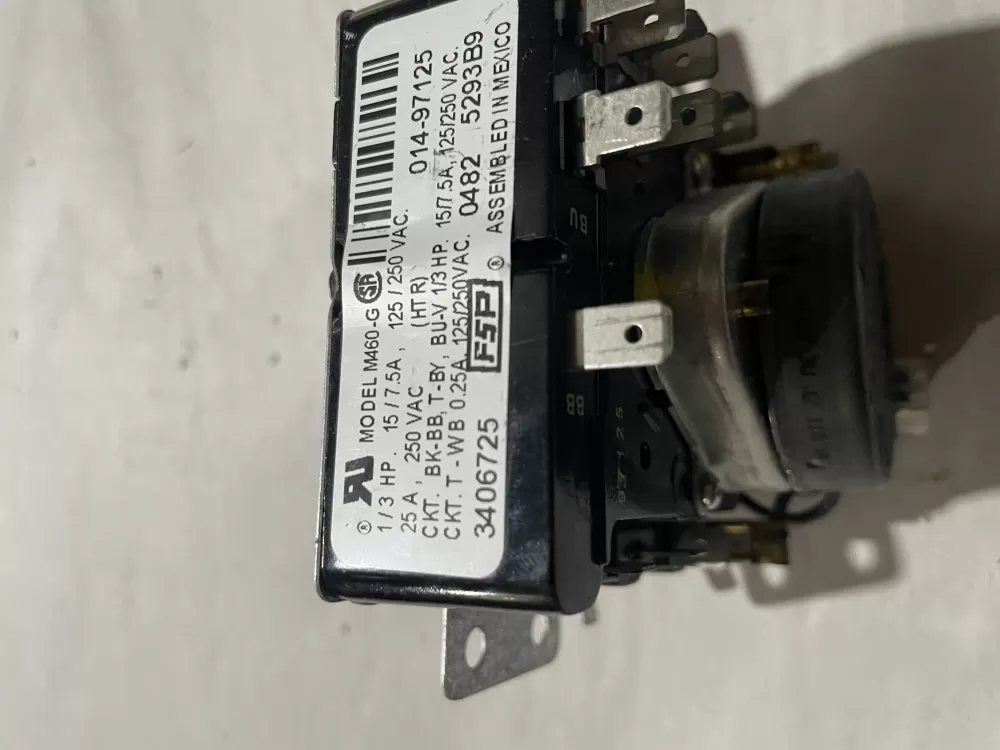 Whirlpool Maytag Amana AP6008573 3406725 WP3406725 Dryer Timer AZ199318 | Wm1187