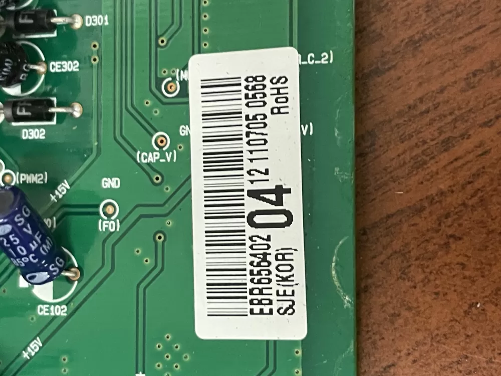 LG Kenmore AP5604149 EBR65640204 Refrigerator Control Board AZ52337 | Wm1898
