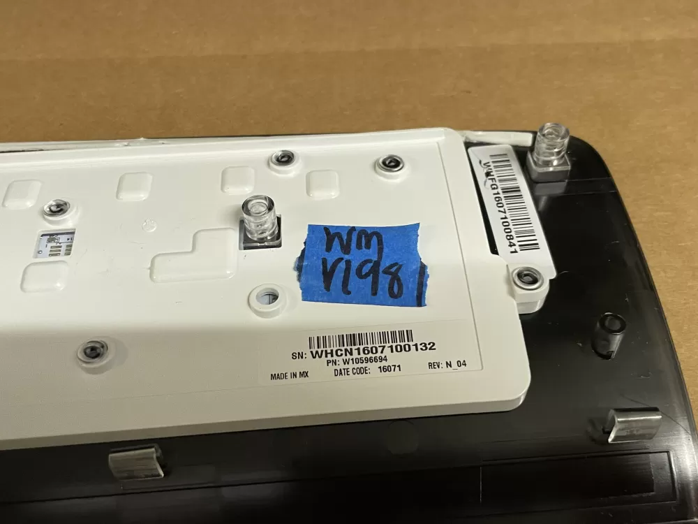 Whirlpool W10596694 W10870765 W11175821 Washer Control Panel AZ102526 | Wmv198