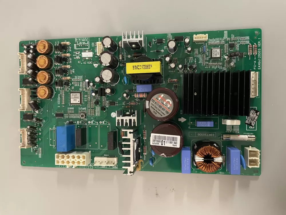 LG  Kenmore EBR75234703  AP5736521  2754605  EBR73093601  EBR73093606  EBR73093609  EBR73093613  EBR73093616  PS8737451 Refrigerator Control Board