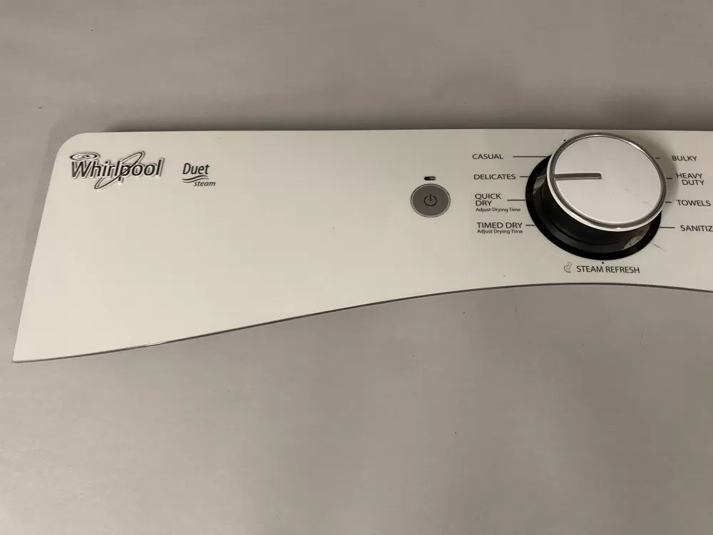 Whirlpool W10433148 W10750356 W10838287 PS11727966 Dryer Panel AZ226265 | BKV222