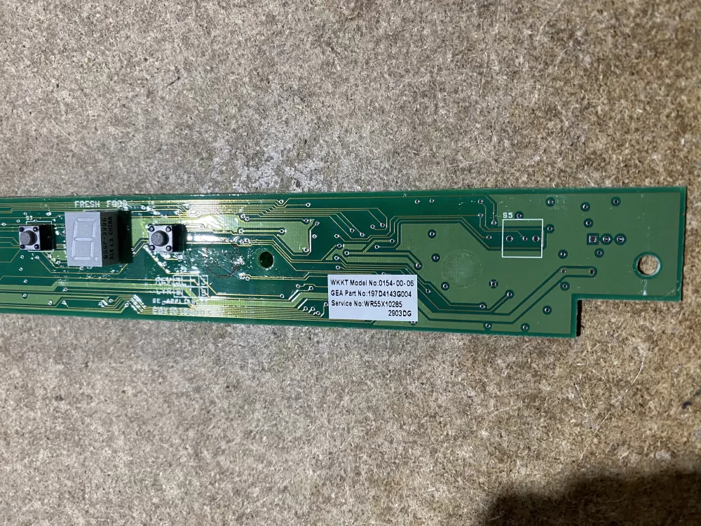 GE Refrigerator User Interface Board Dispenser wr55x10285 AZ69800 | BK1335