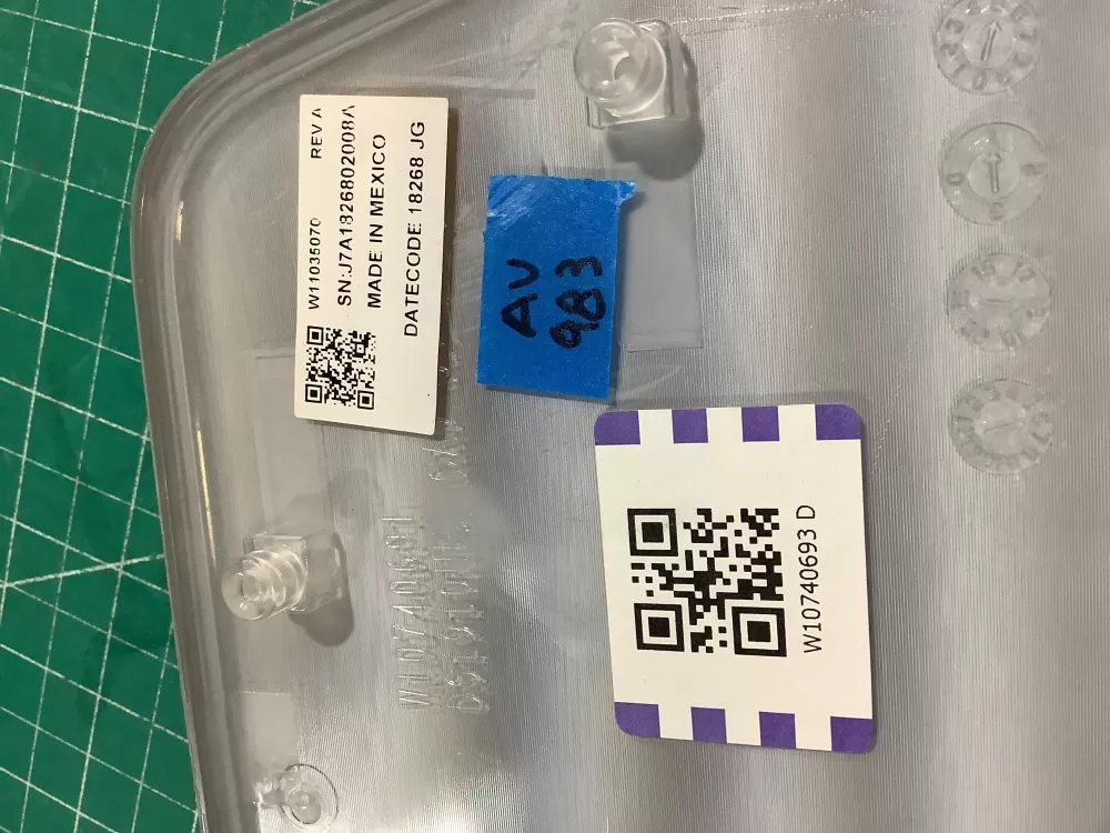 Whirlpool Maytag W11035070 W10740693 Washer Control Panel Part AZ229191 | ARV983