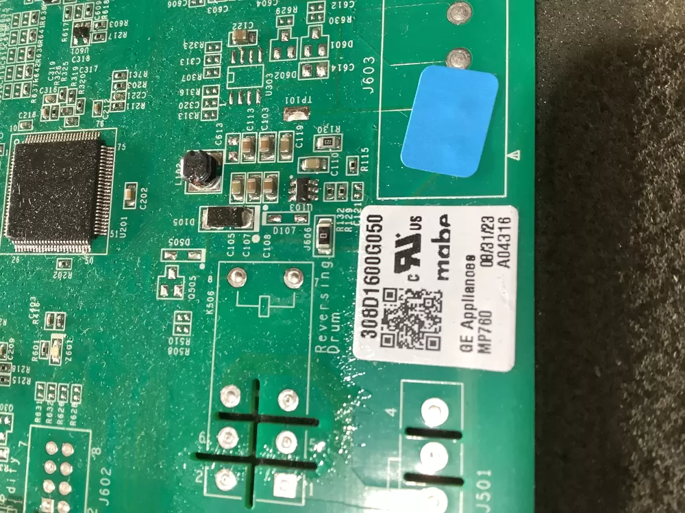GE WE22X36578 308D1600G050 Dryer Main Control Board AZ111740 | NR517