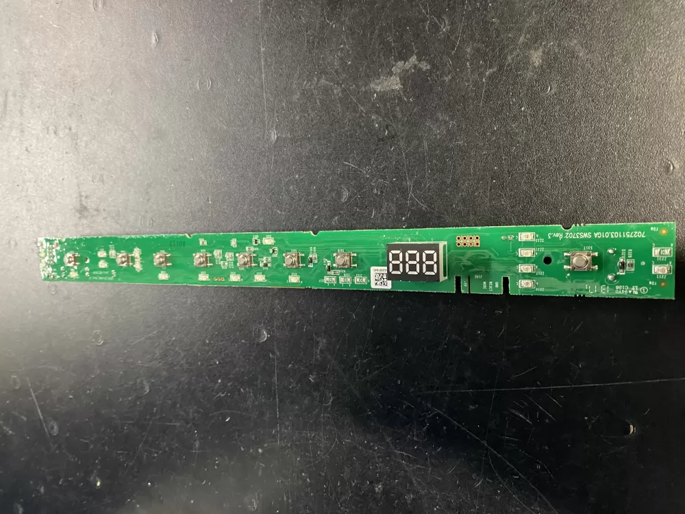 GE 265D1468G403  WD21X31902  WD21X22175  Dishwasher User Interface Control Board